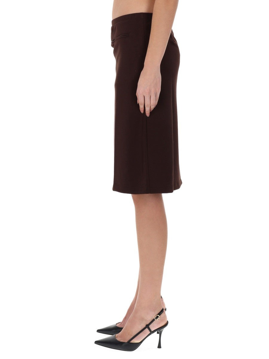 COURREGES - Woman - Brown - Skirt