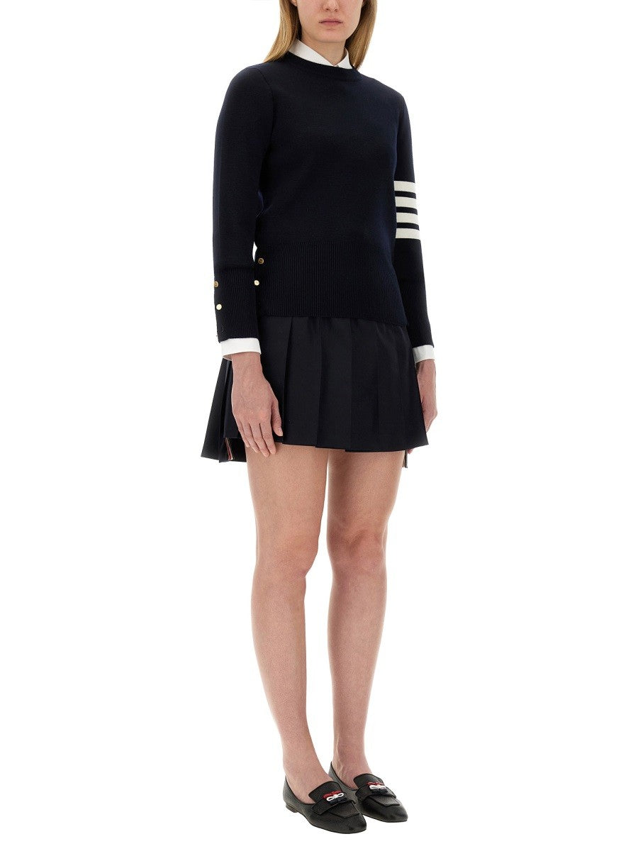 THOM BROWNE - Woman - Blue - Sweater