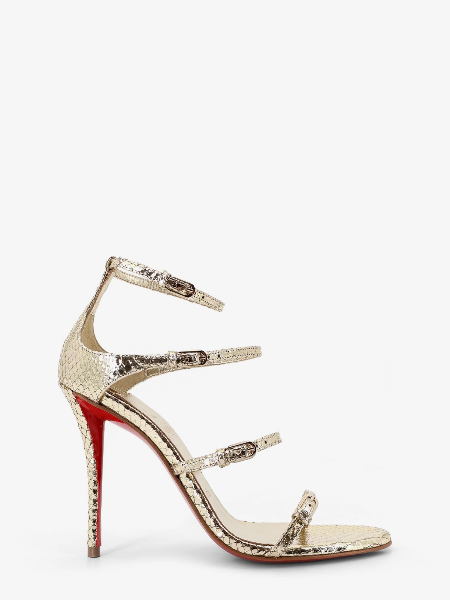 CHRISTIAN LOUBOUTIN - Woman - Gold - Sandal