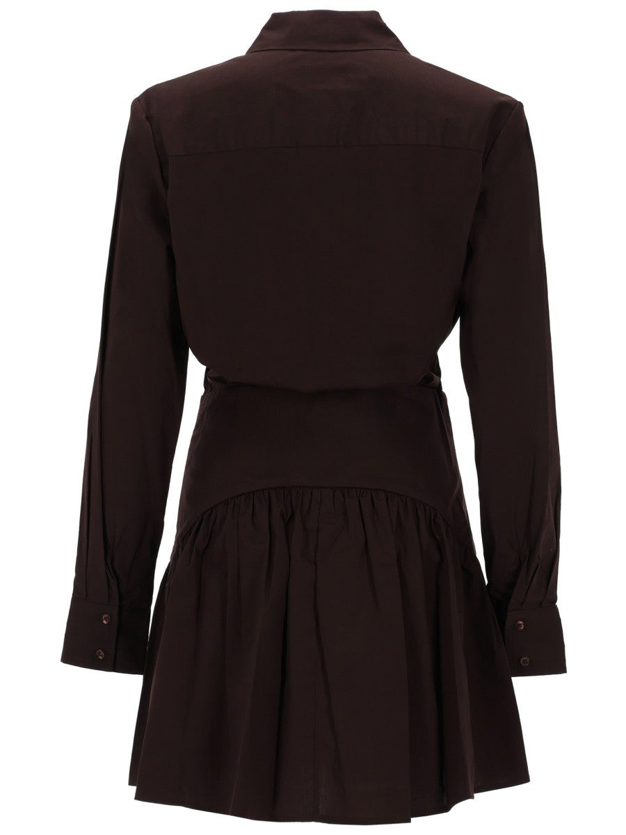 STAUD - Woman - Brown - Dress