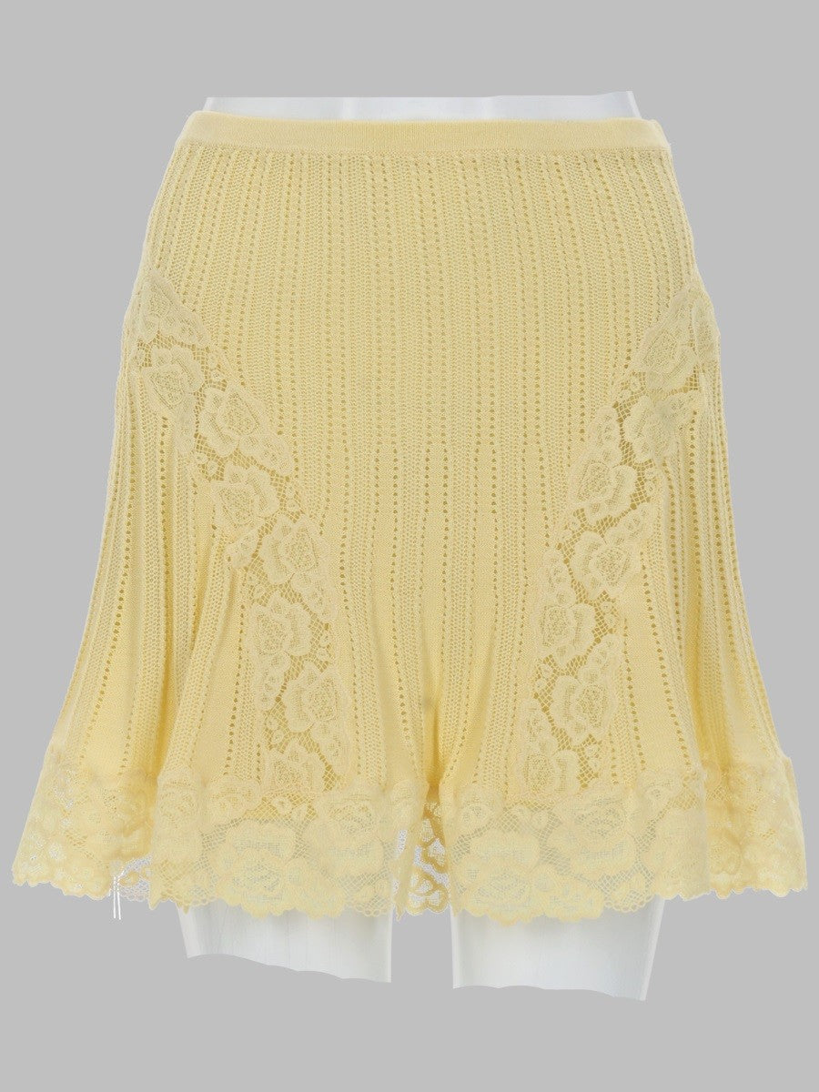 SELF-PORTRAIT - Woman - Yellow - Skirt