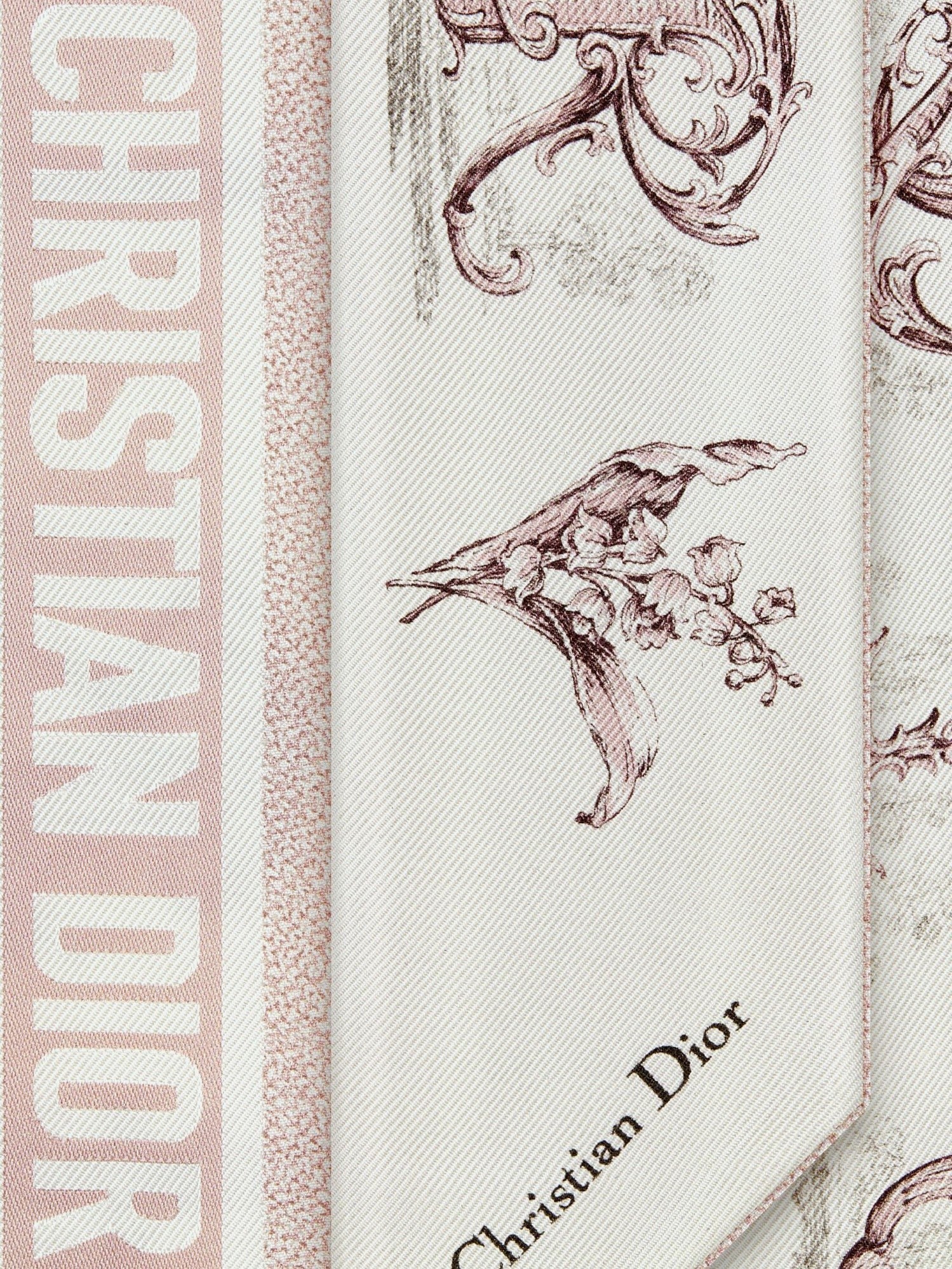 Dior - Woman - Pink - Scarf