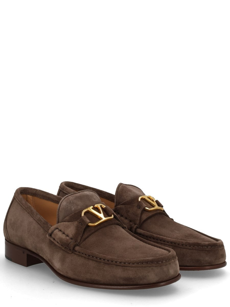 Valentino Garavani - Man - Brown - Loafer