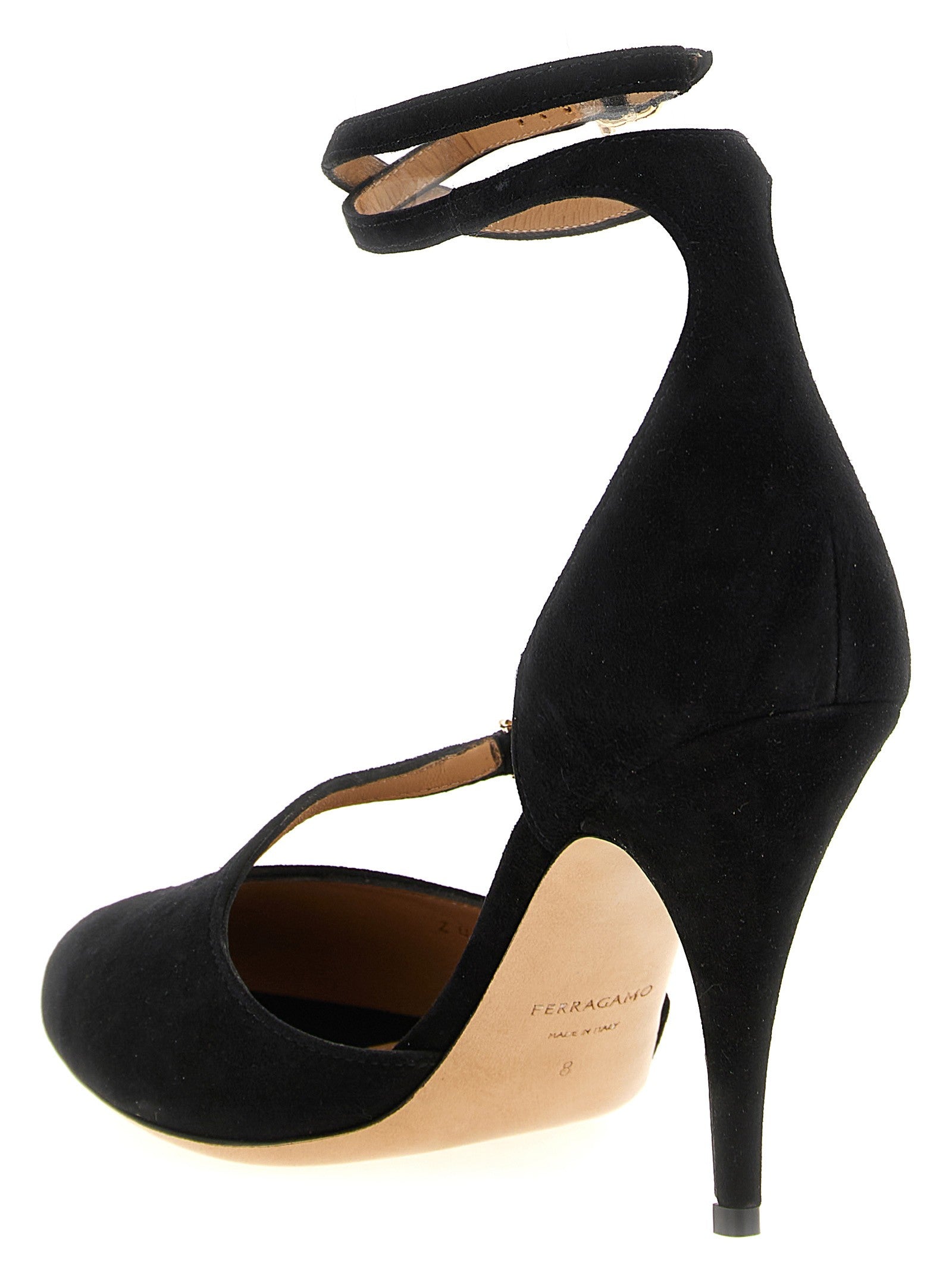 Ferragamo - nan - Black - Sandal