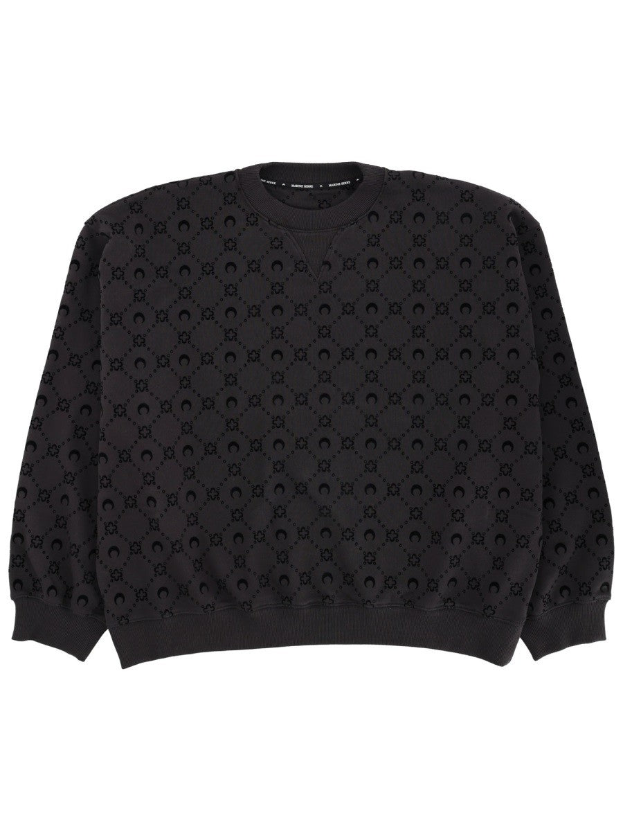 MARINE SERRE - Man - Black - Sweatshirt