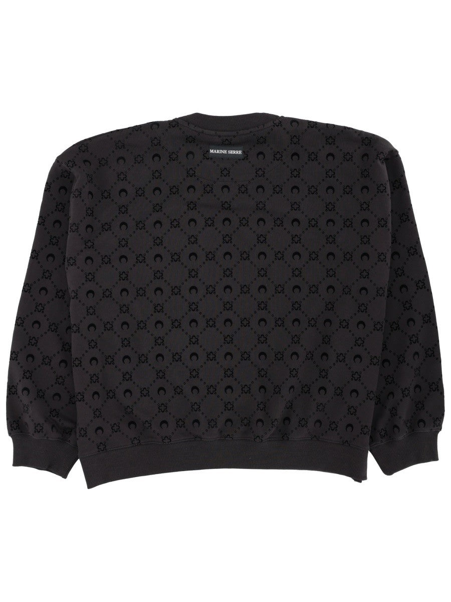 MARINE SERRE - Man - Black - Sweatshirt