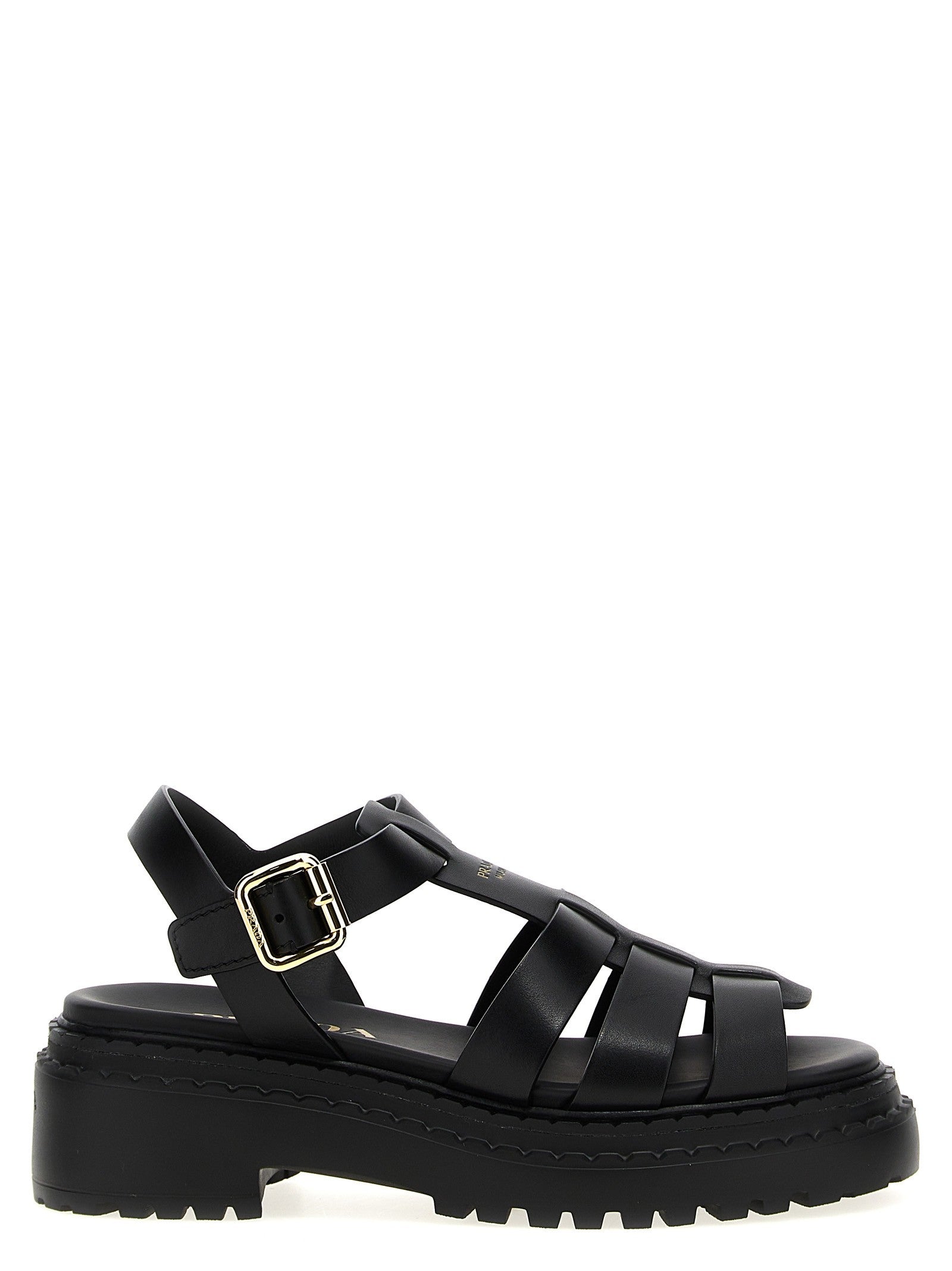 PRADA - nan - Black - Sandal
