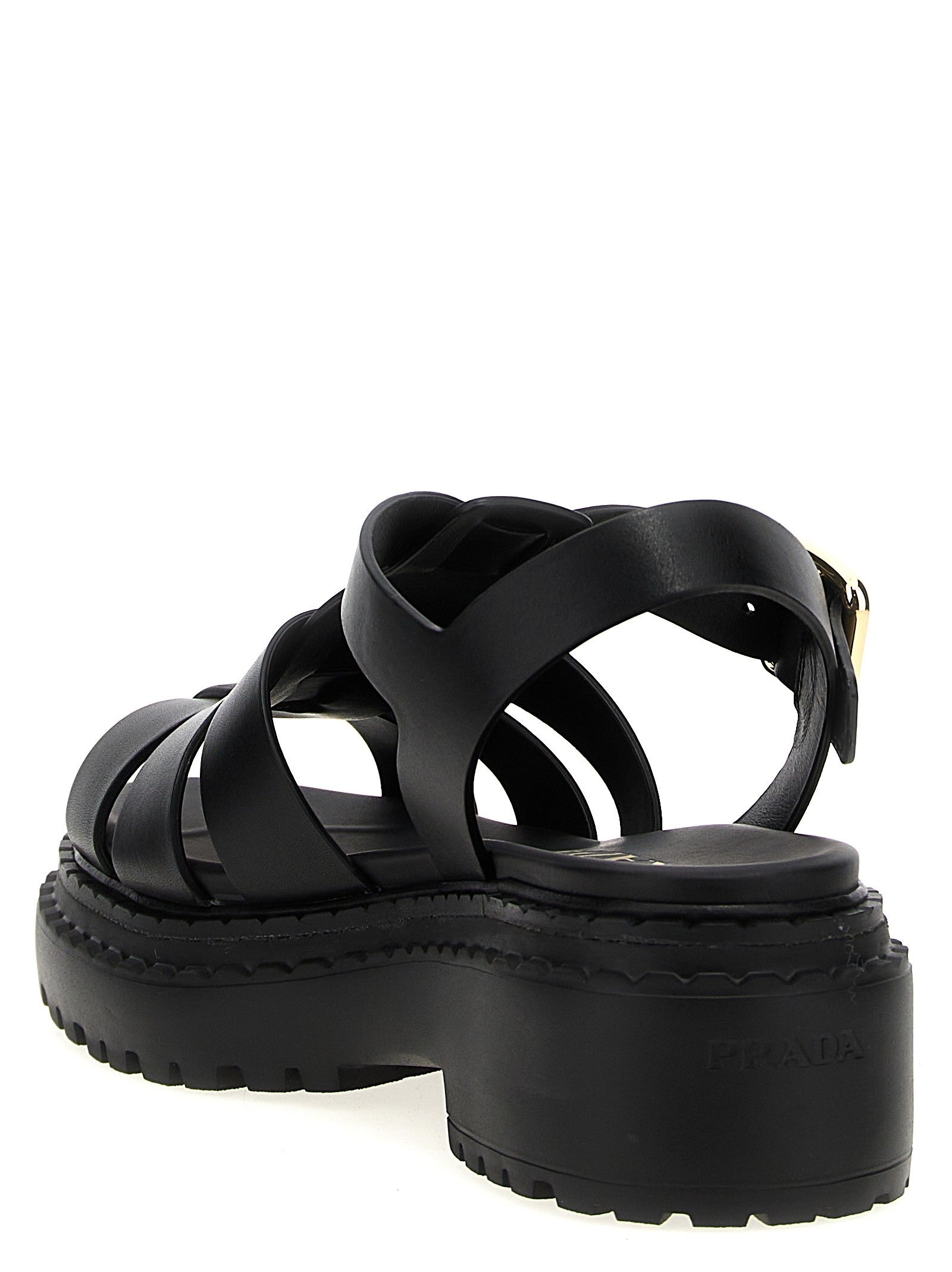 PRADA - nan - Black - Sandal