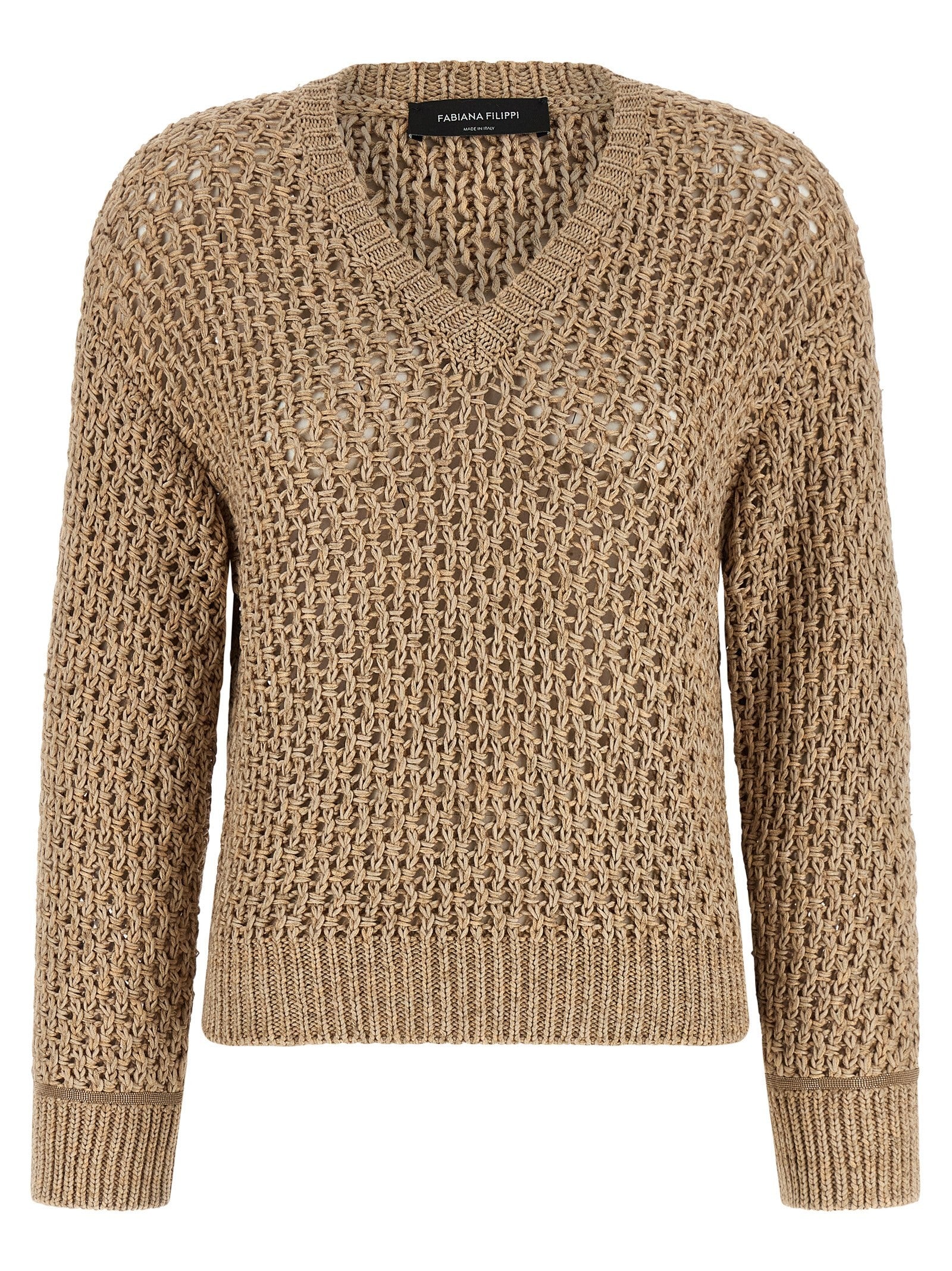 Fabiana Filippi - nan - Brown - Sweater