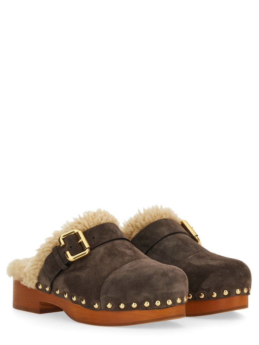 CHLOÉ - Woman - Brown - Flat