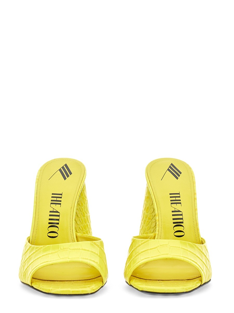 The Attico - Woman - Yellow - Heel