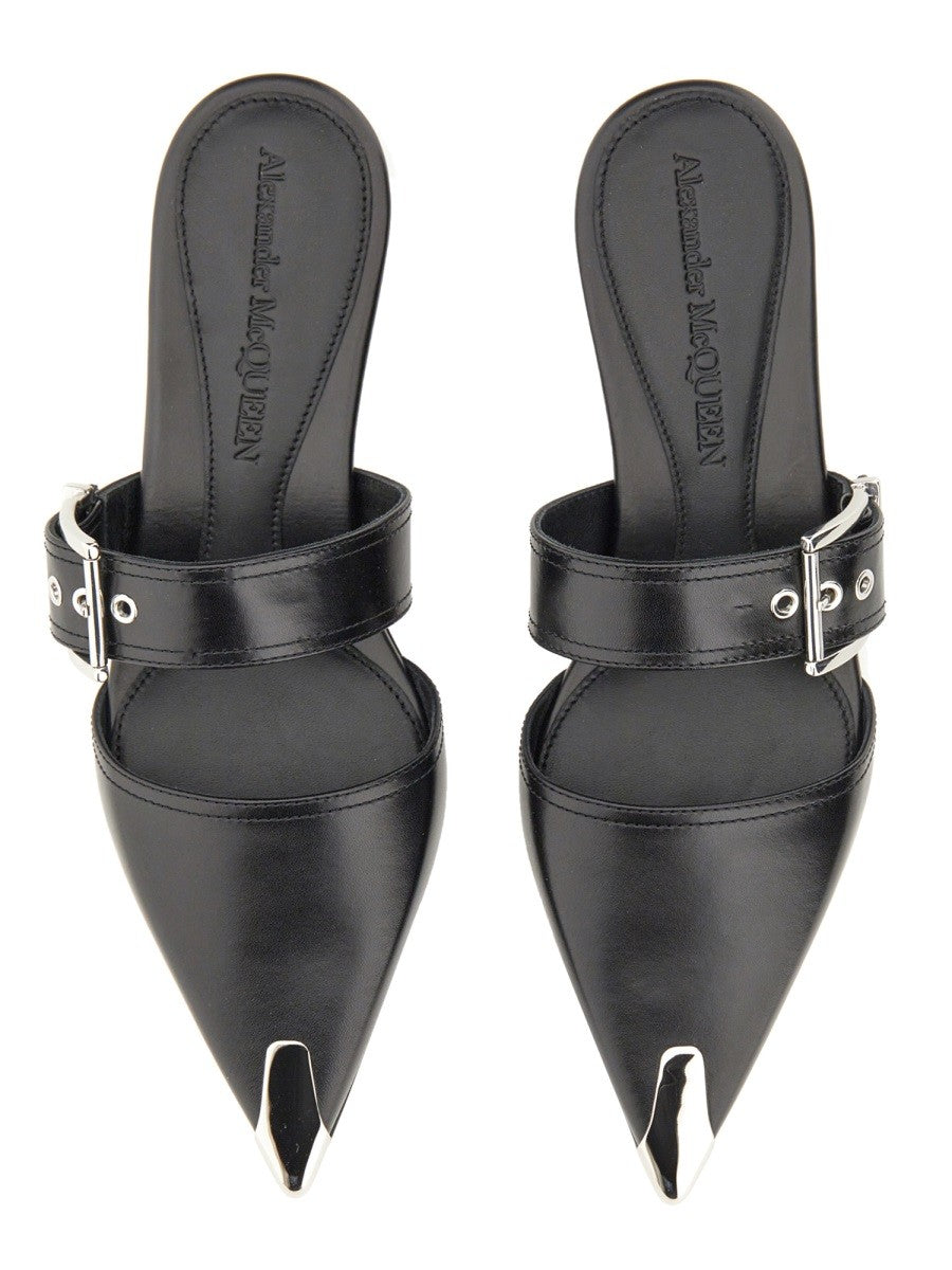 Alexander Mcqueen - Woman - Black - Flat