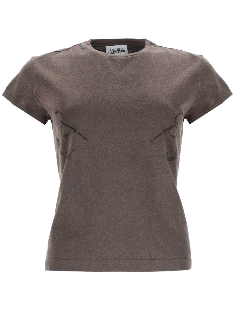 JEAN PAUL GAULTIER - Woman - Grey - T-shirt