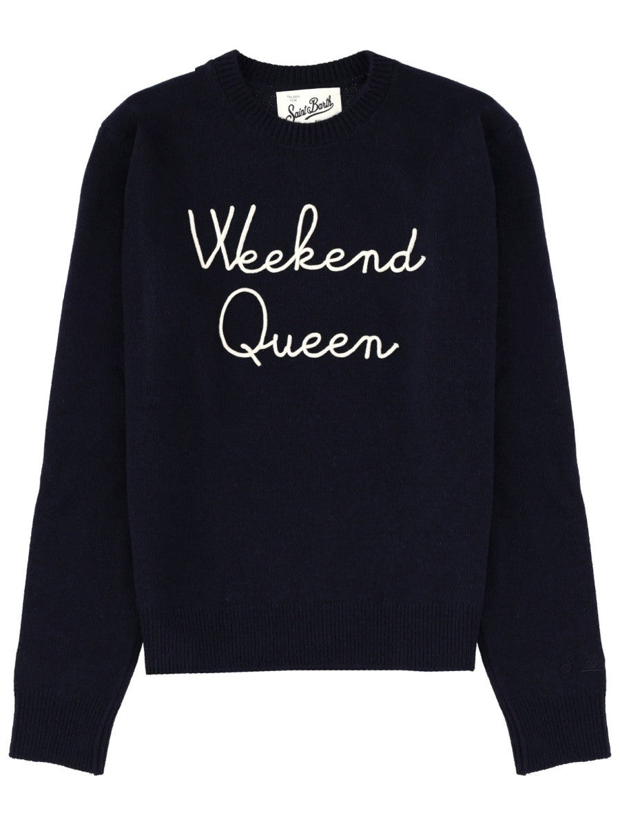MC2 SAINT BARTH - Woman - Blue - Sweater