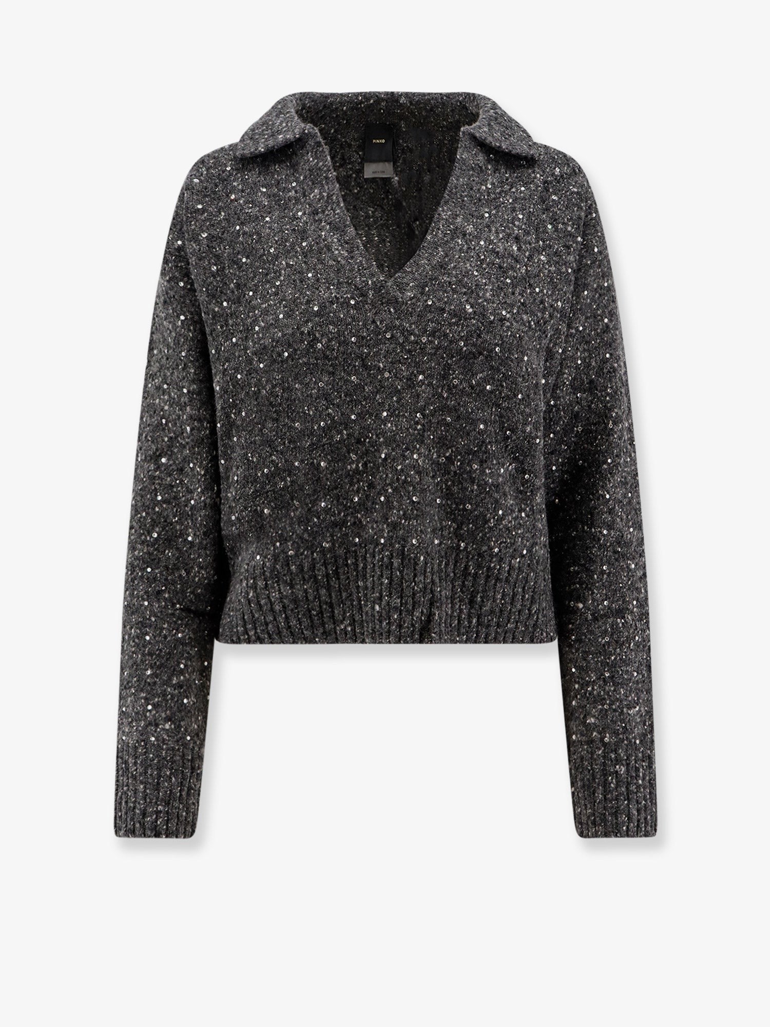 Pinko - Woman - Grey - Knit Sweater