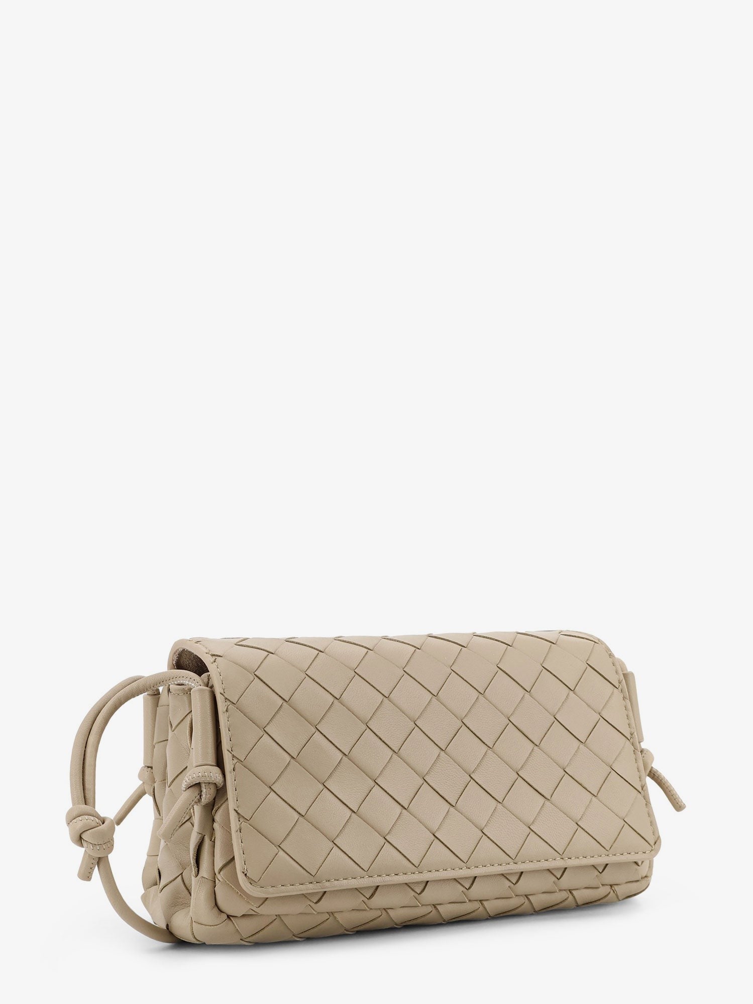 Bottega Veneta - Woman - Beige - Crossbody Bag