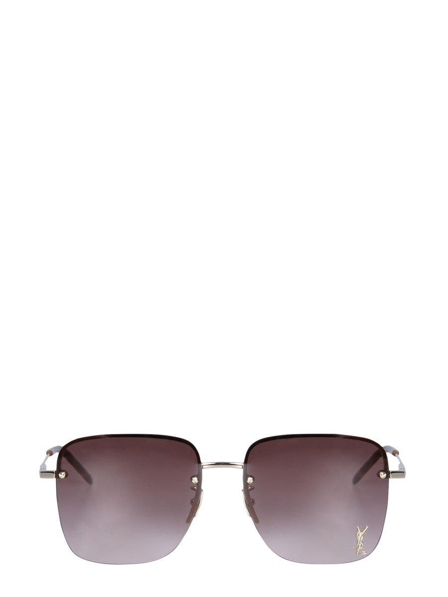 Saint Laurent - Woman - Grey - Sunglasses