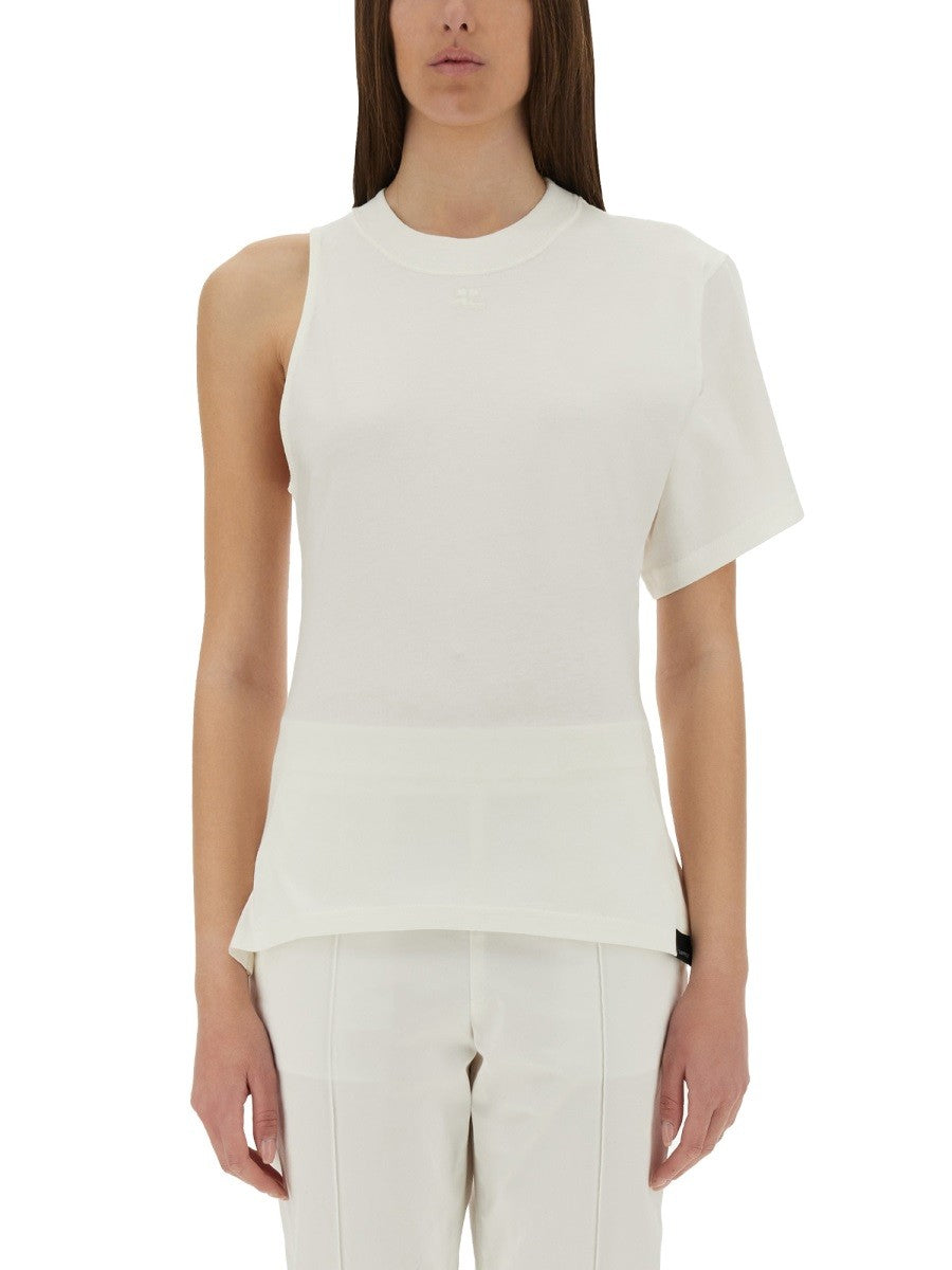 COURREGES - Woman - White - T-shirt