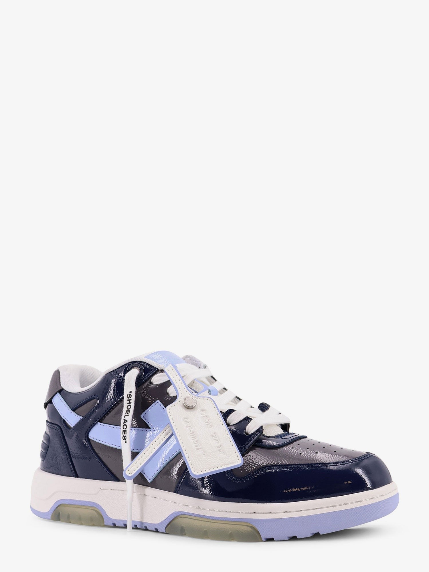 Off White - Man - Grey Melange - Light Blue - Sneaker