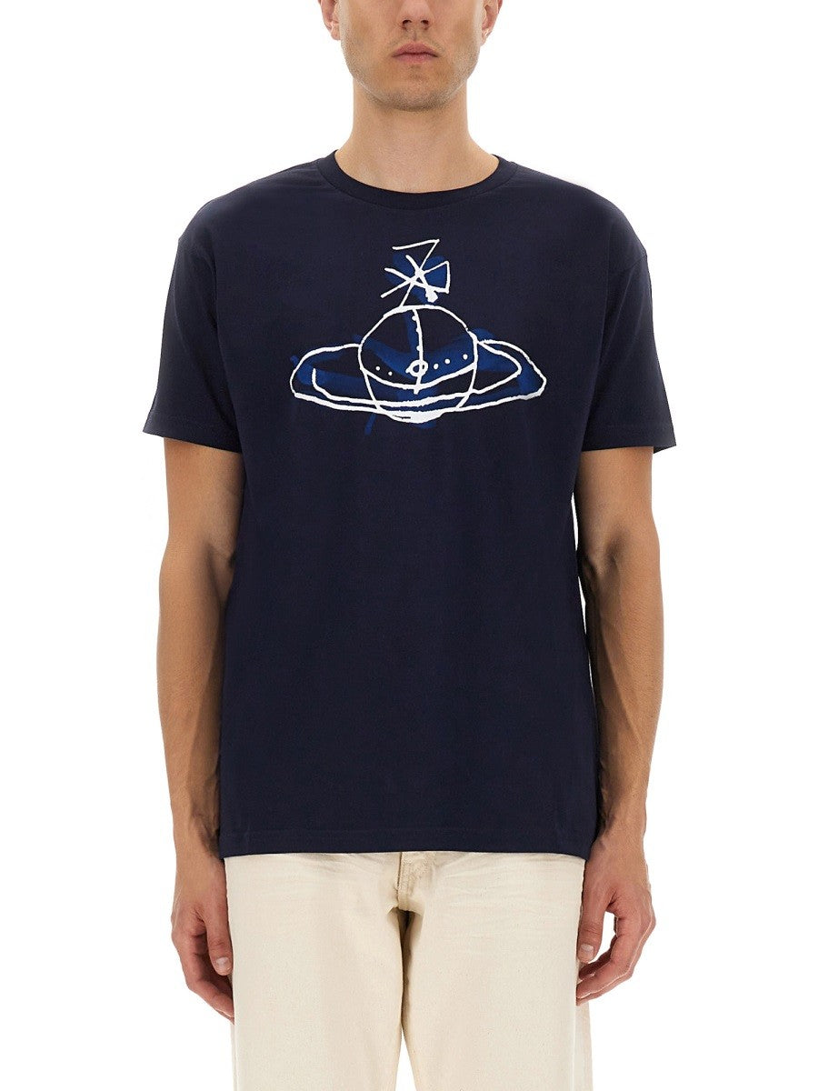 Vivienne Westwood - Man - Blue - T-shirt