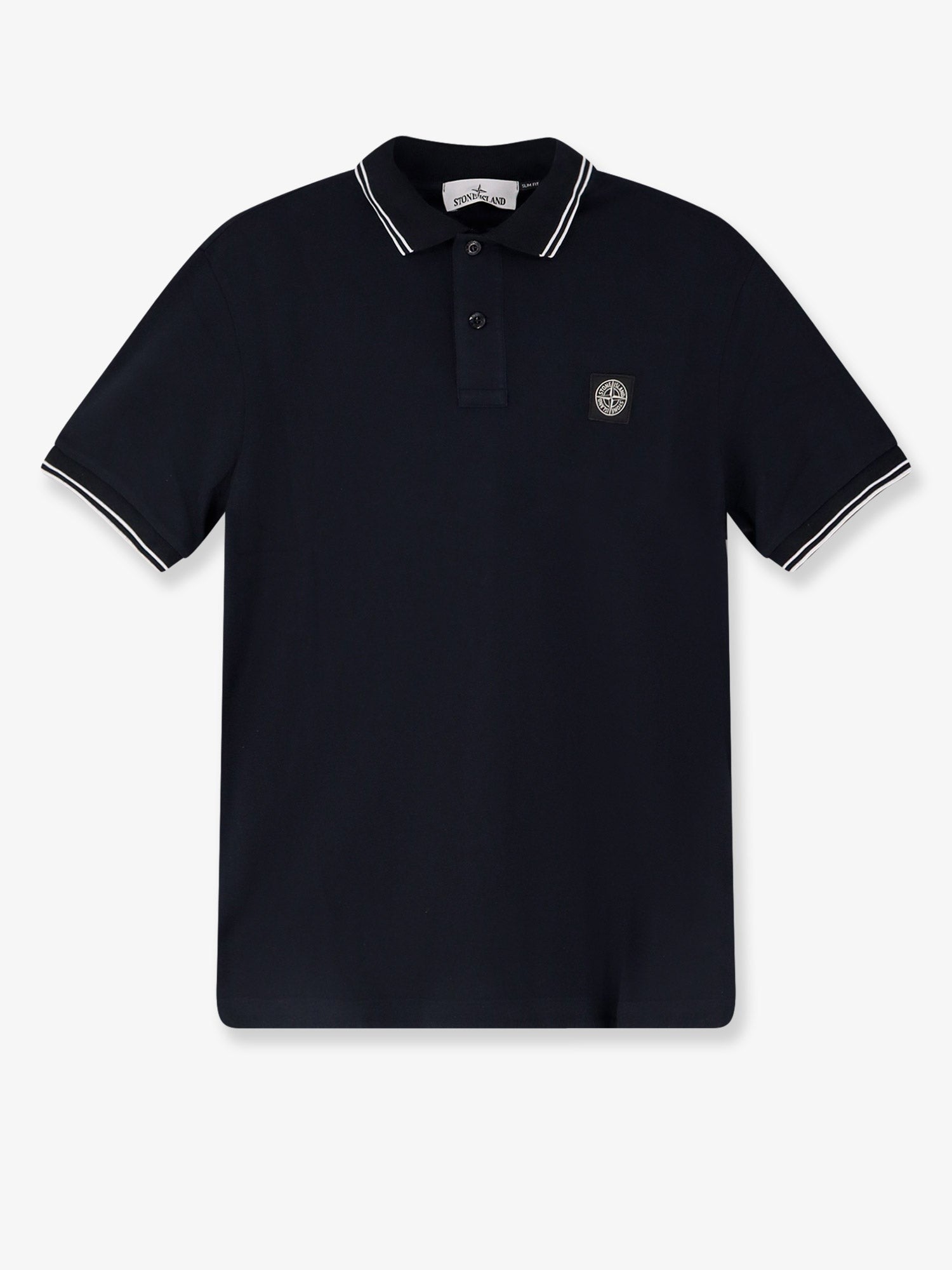 Stone Island - Man - Blue - Polo Shirt