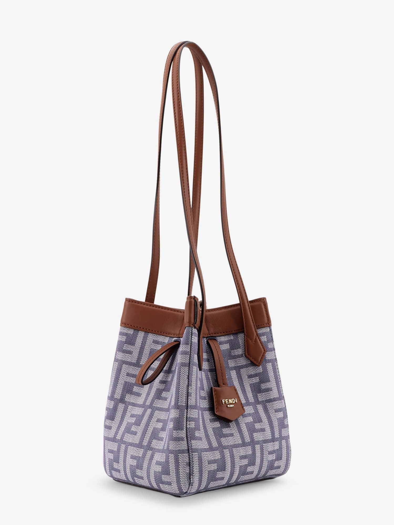 Fendi - Woman - Mirto+Dark Nut+Os - Bucket Bag