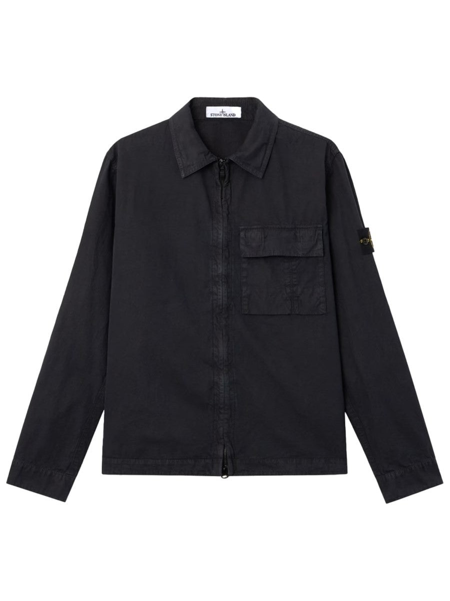 Stone Island - Man - Blue - Shirt