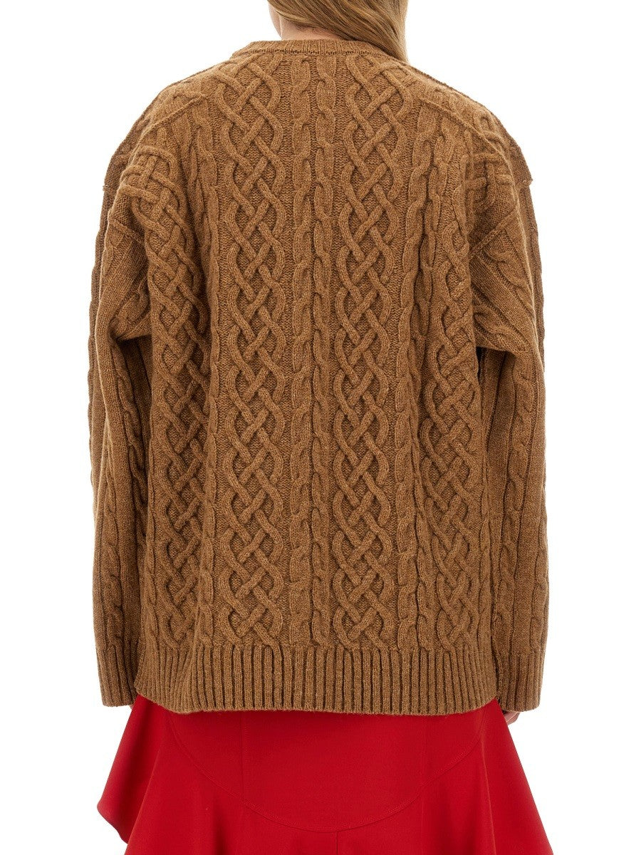 Moschino - Woman - Beige - Sweater