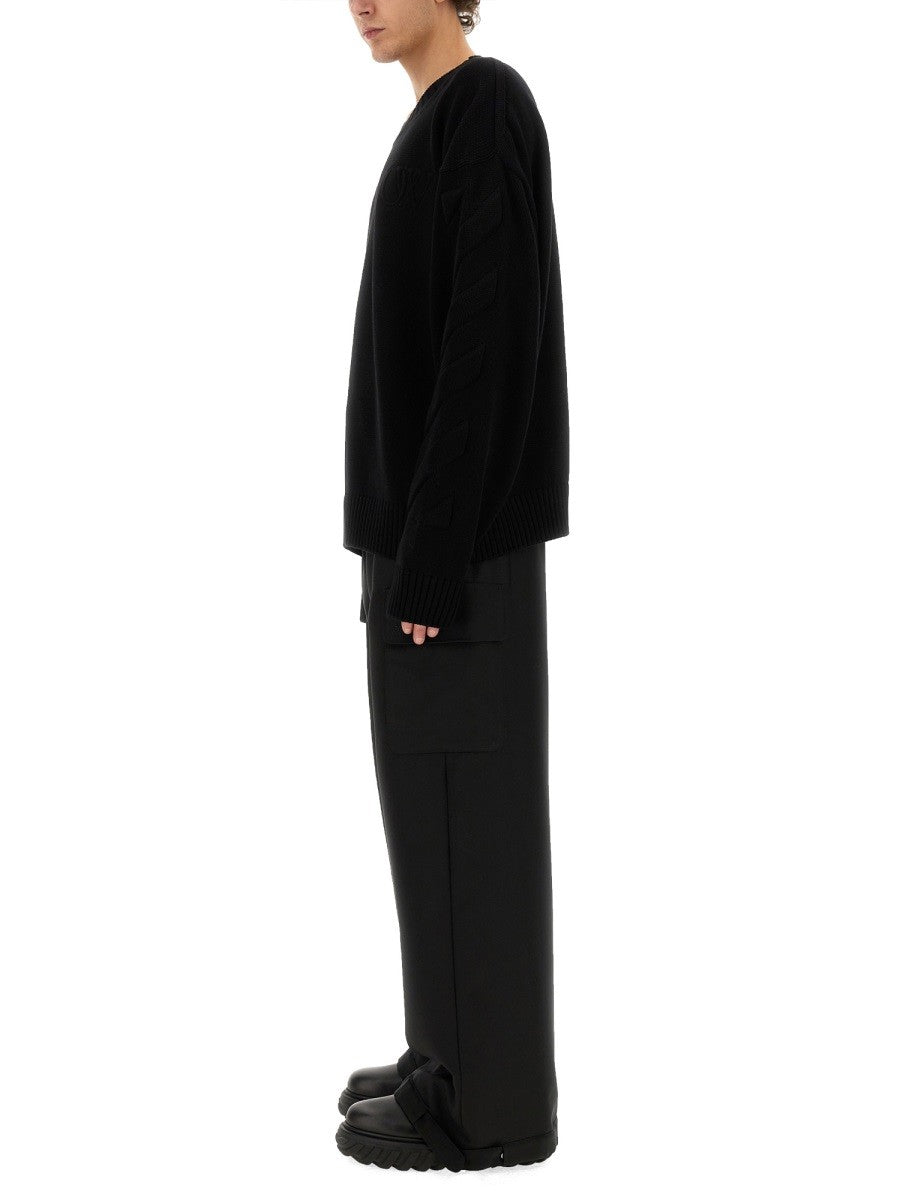 Off-white - Man - Black - Sweater