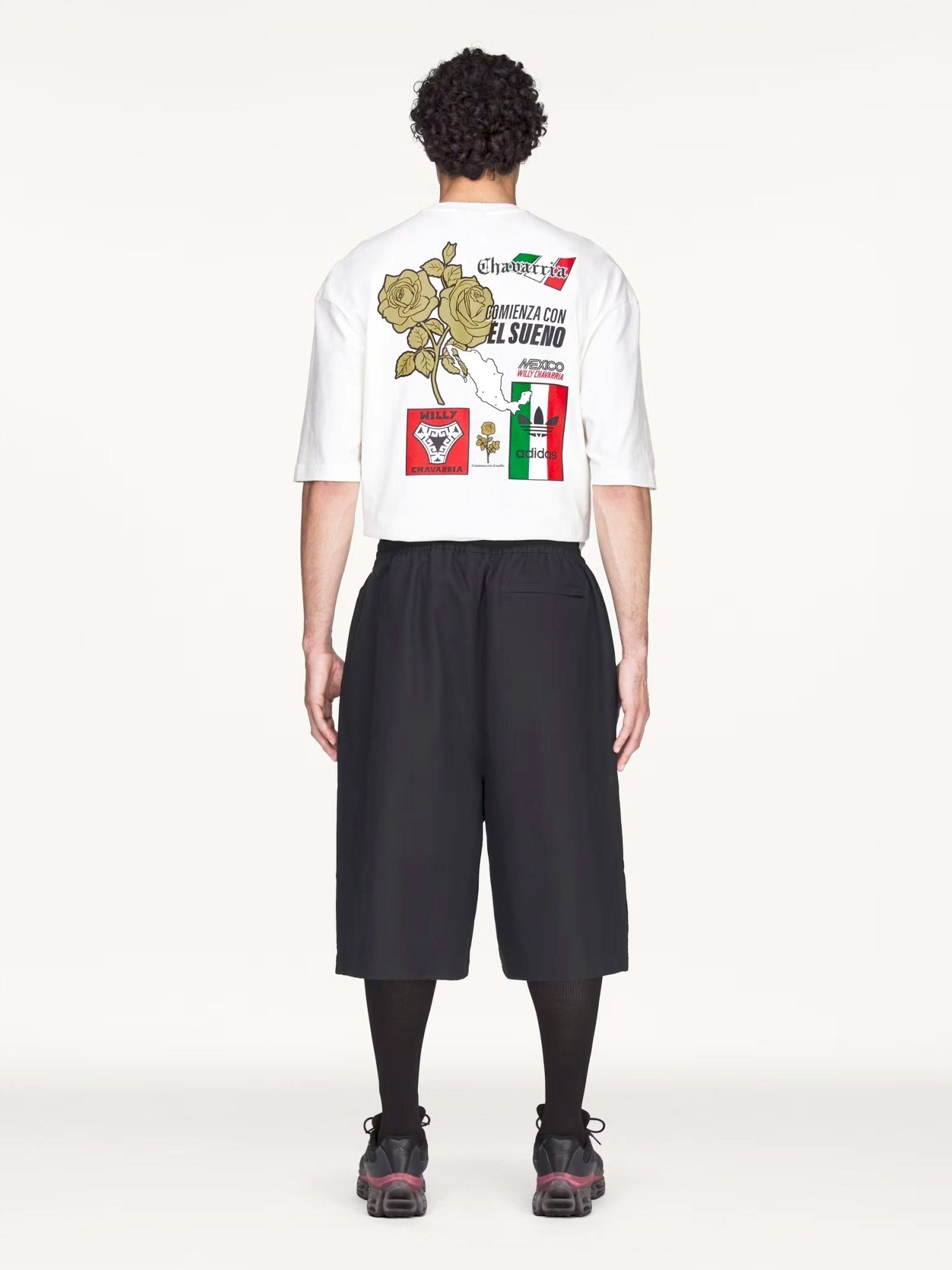 ADIDAS X WILLY CHAVARRIA - Man - Black - Shorts