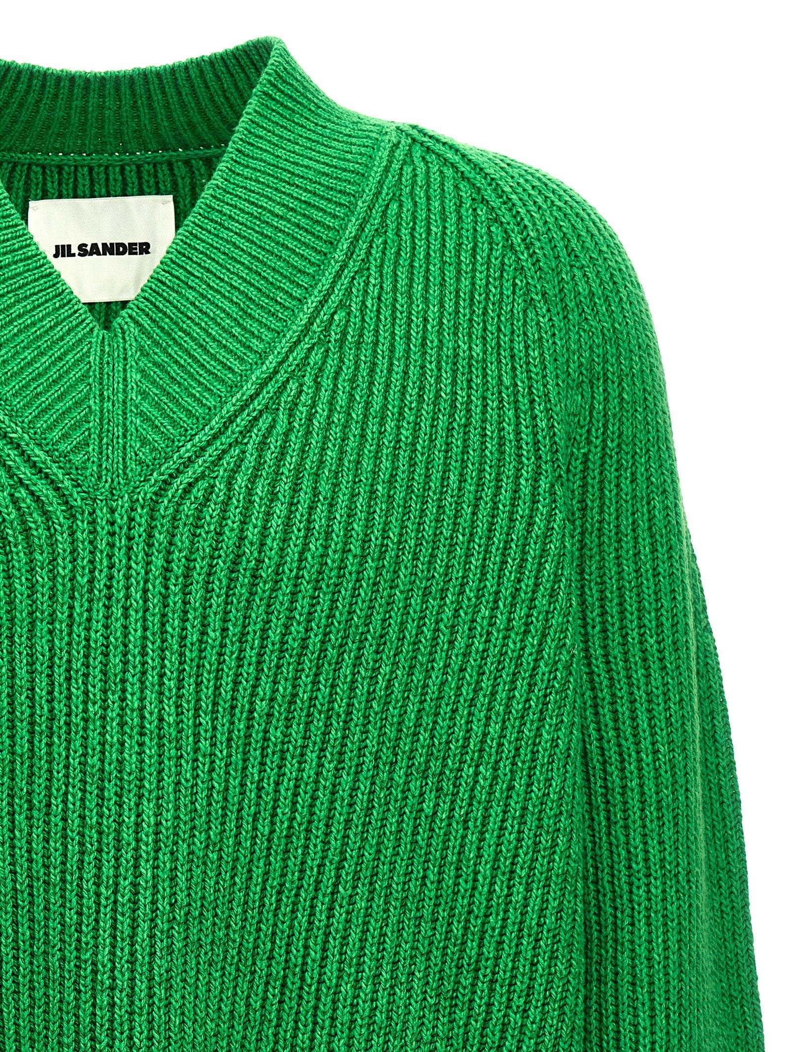 JIL SANDER - nan - Zöld - Pulóver