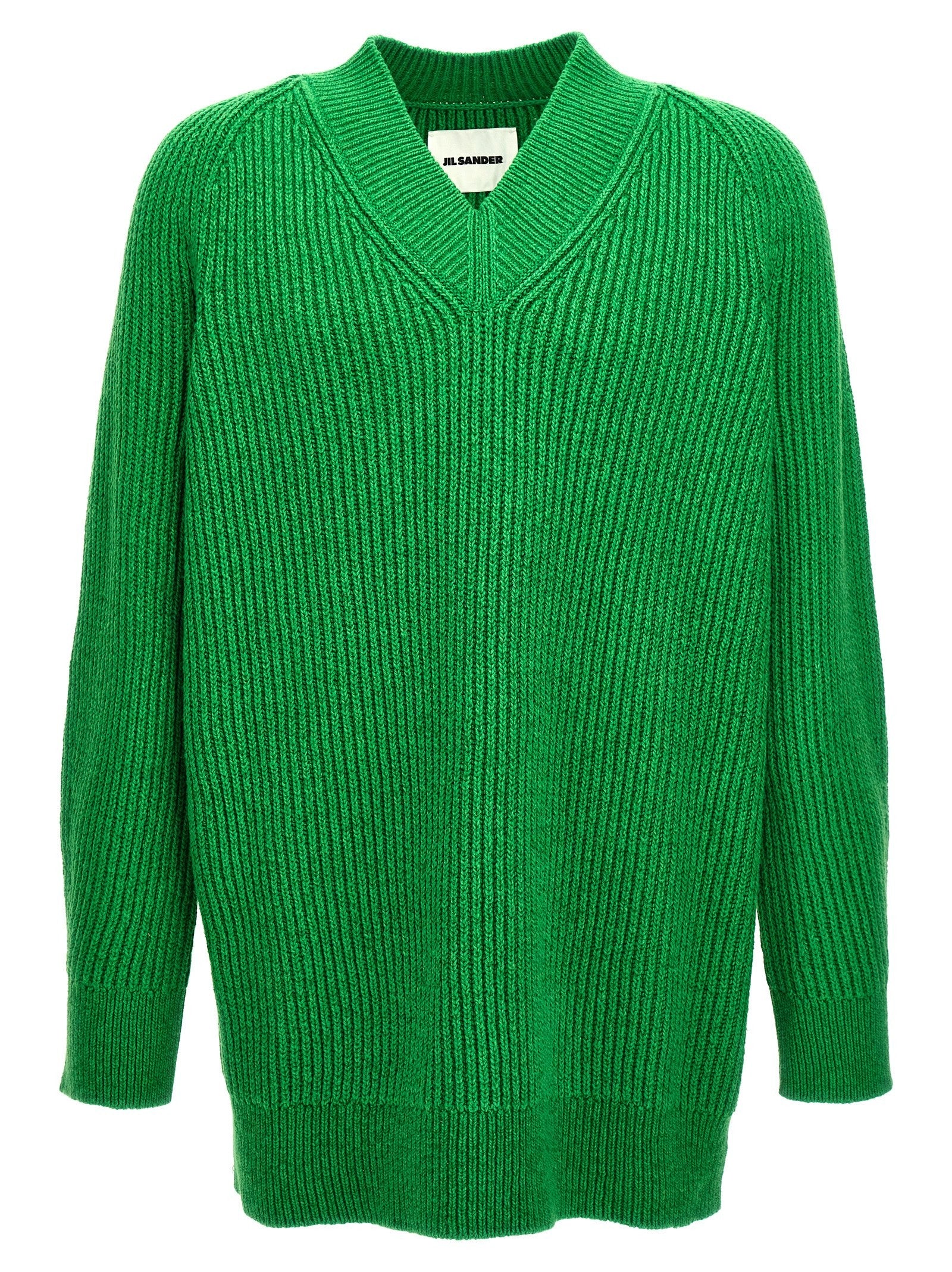 JIL SANDER - nan - Zöld - Pulóver