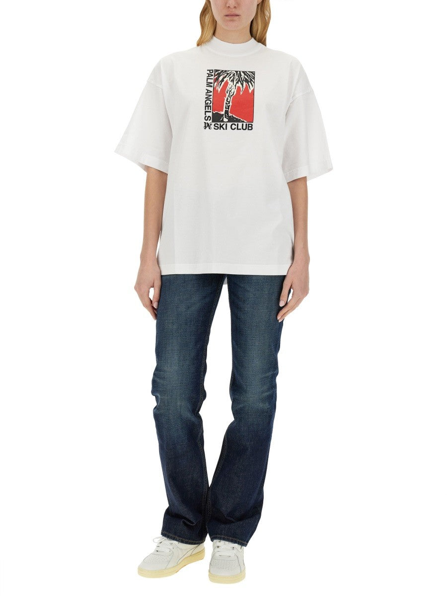 Palm Angels - Woman - White - T-shirt