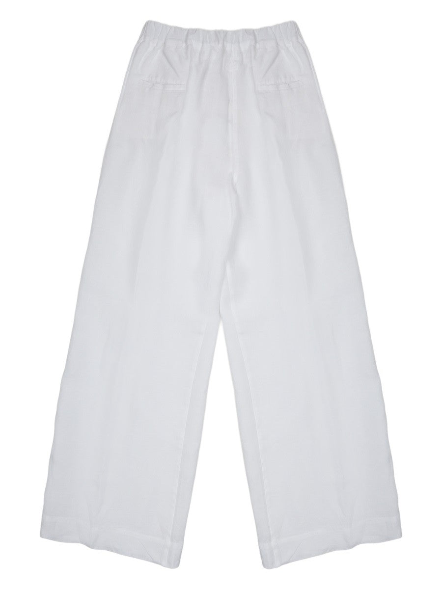 120% LINO - Woman - White - Pants