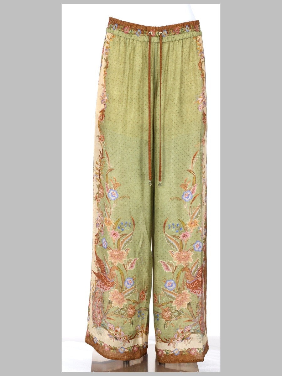 ZIMMERMANN - Woman - Green - Pants