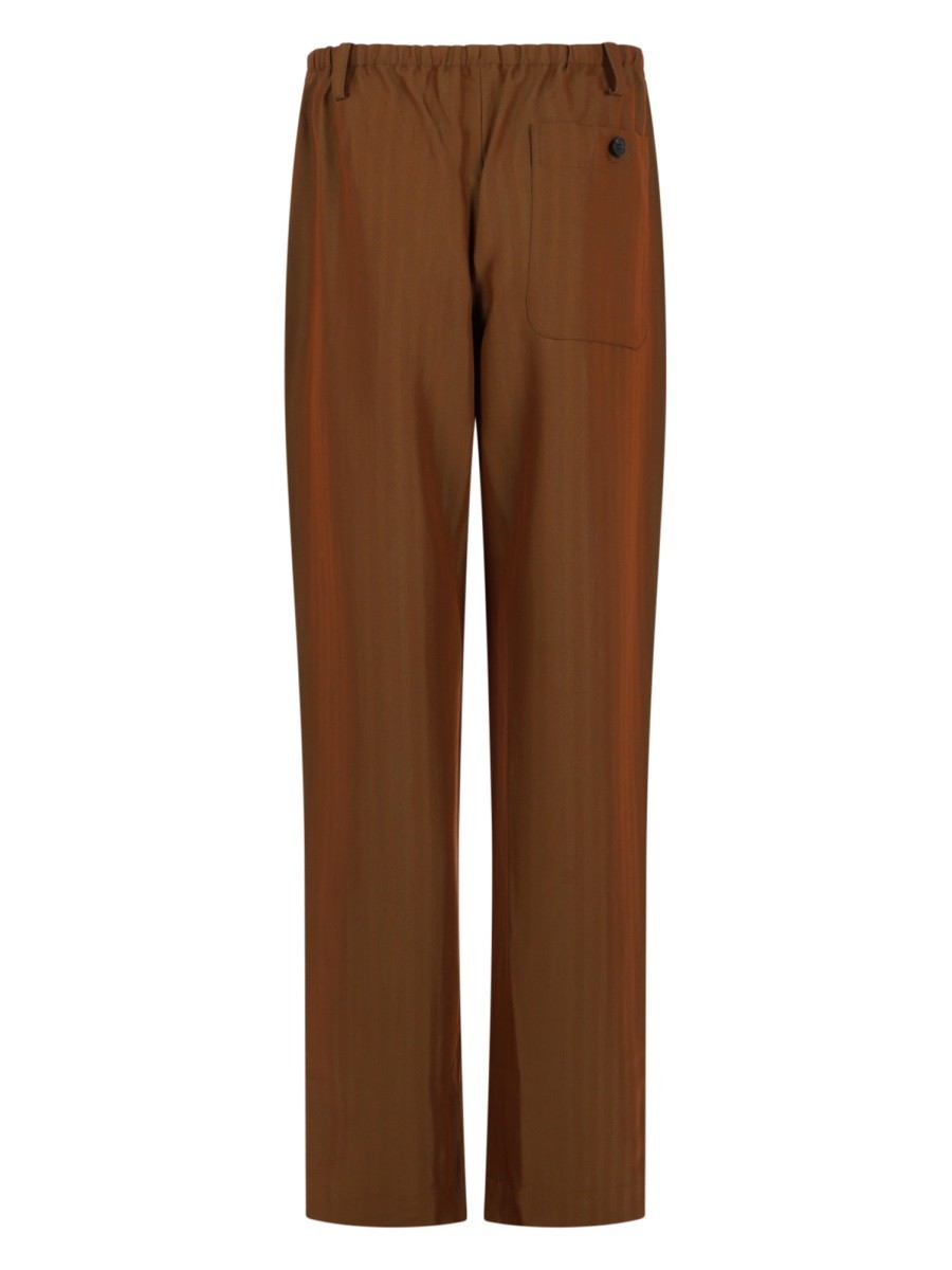 Dries Van Noten - Man - Brown - Pants