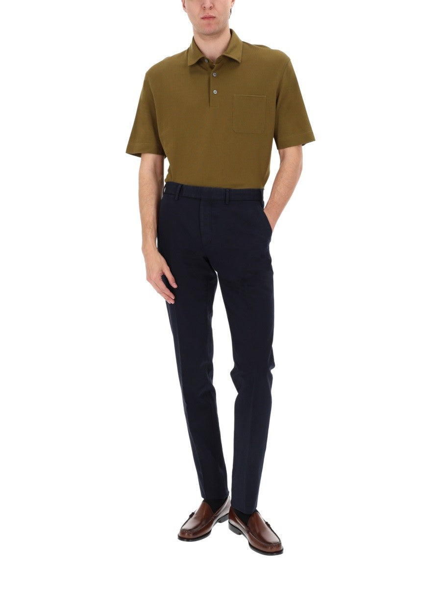 Zegna - Férfi - Kék - Nadrág