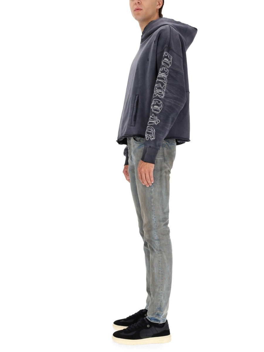 PURPLE BRAND - Férfi - Kék - Farmer