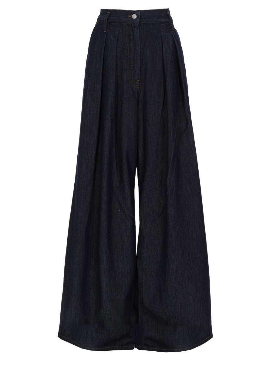 Dries Van Noten - Női - Kék - Nadrág