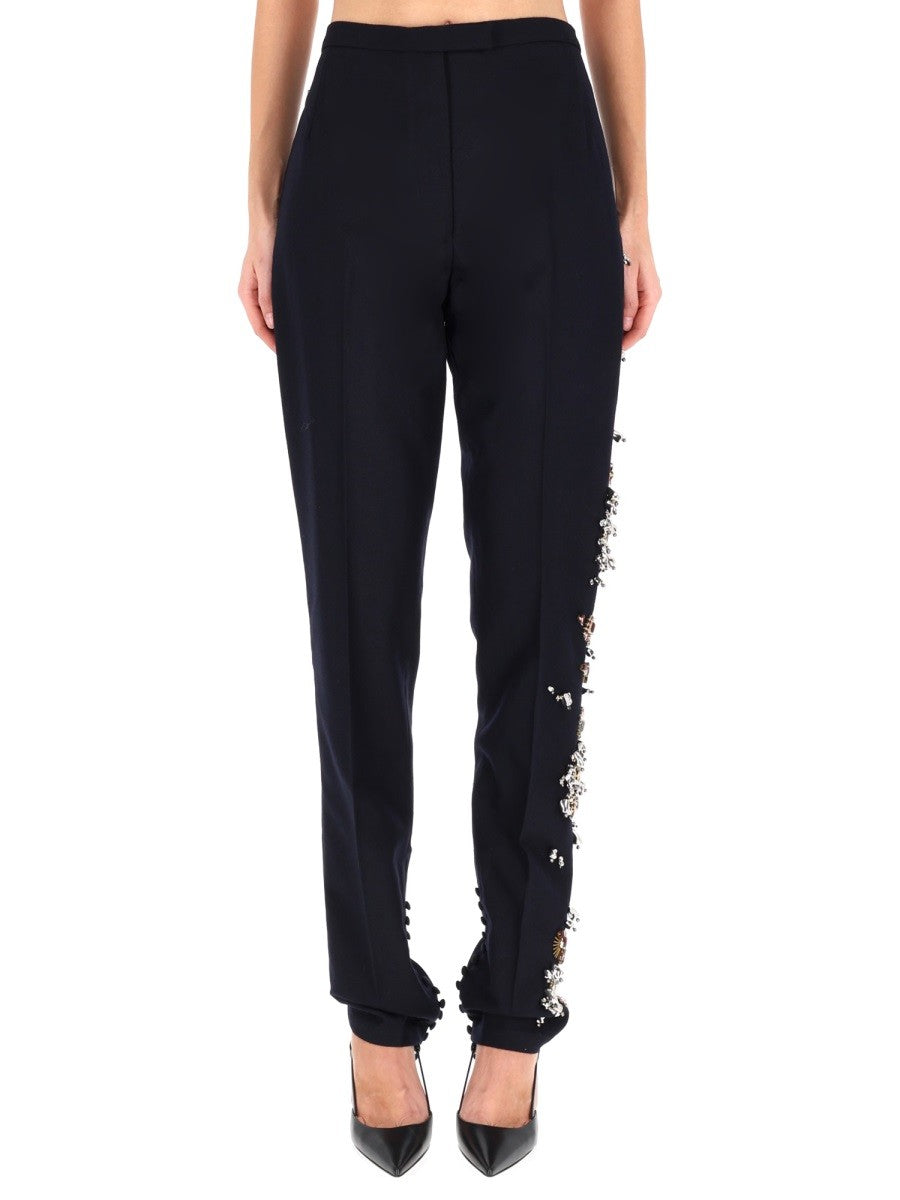 Dries Van Noten - Női - Kék - Nadrág