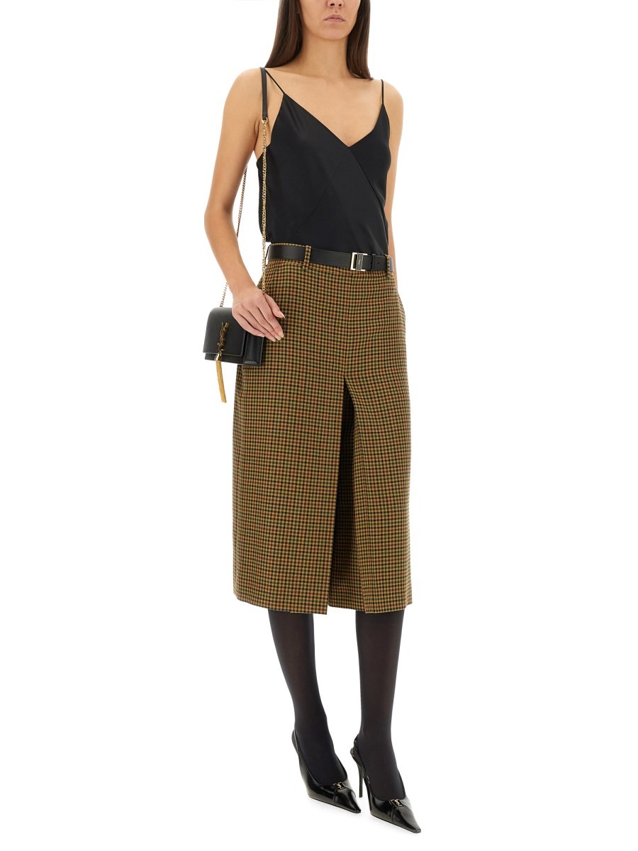 Saint Laurent - Woman - Brown - Pants