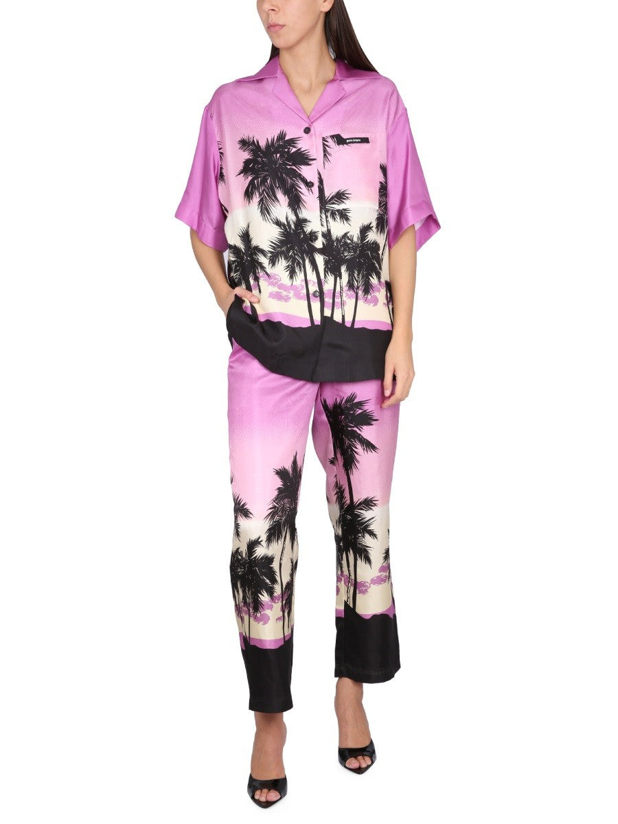 Palm Angels - Woman - Purple - Pants