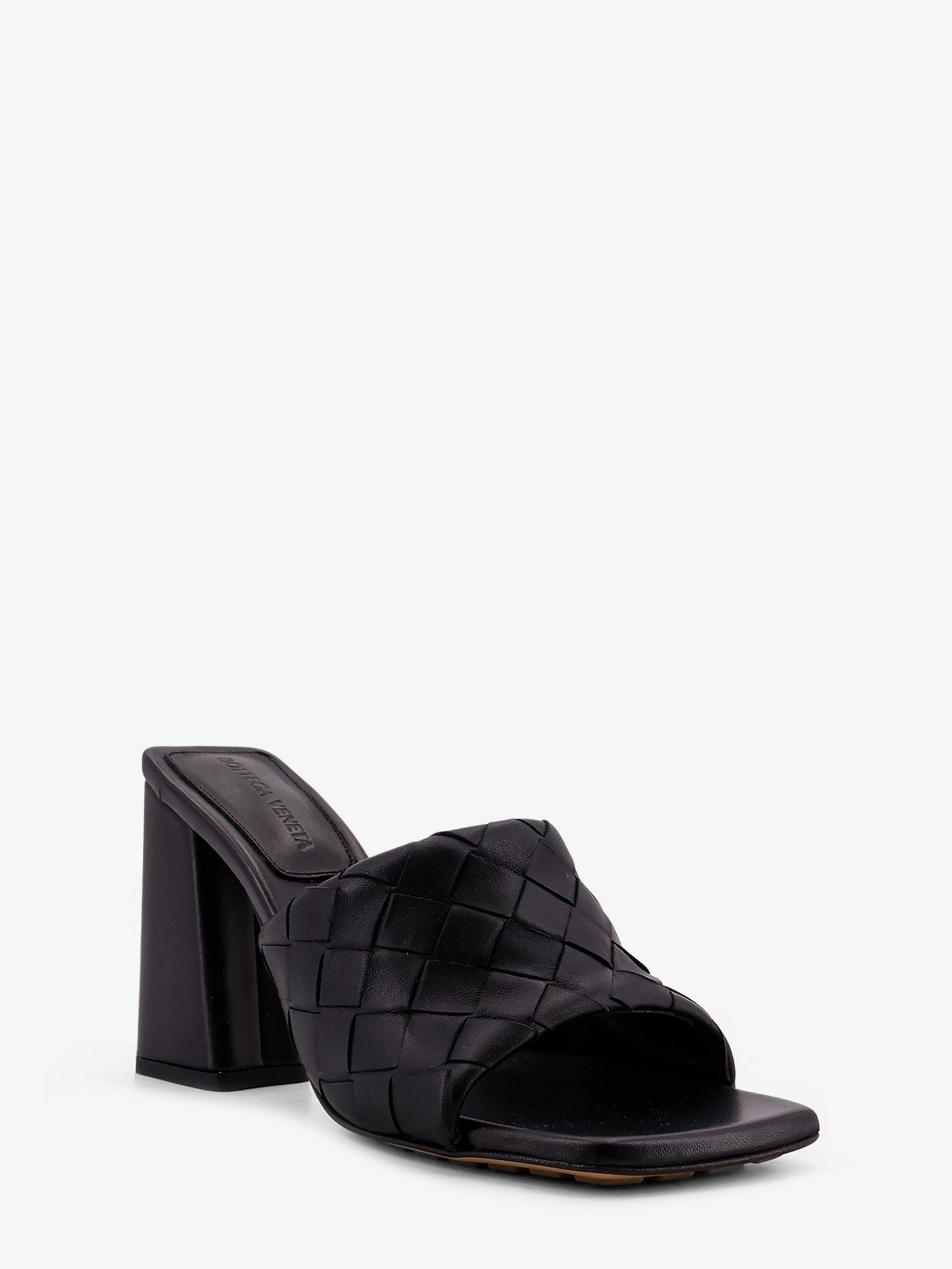 Bottega Veneta - Woman - Black - Heeled Sandal