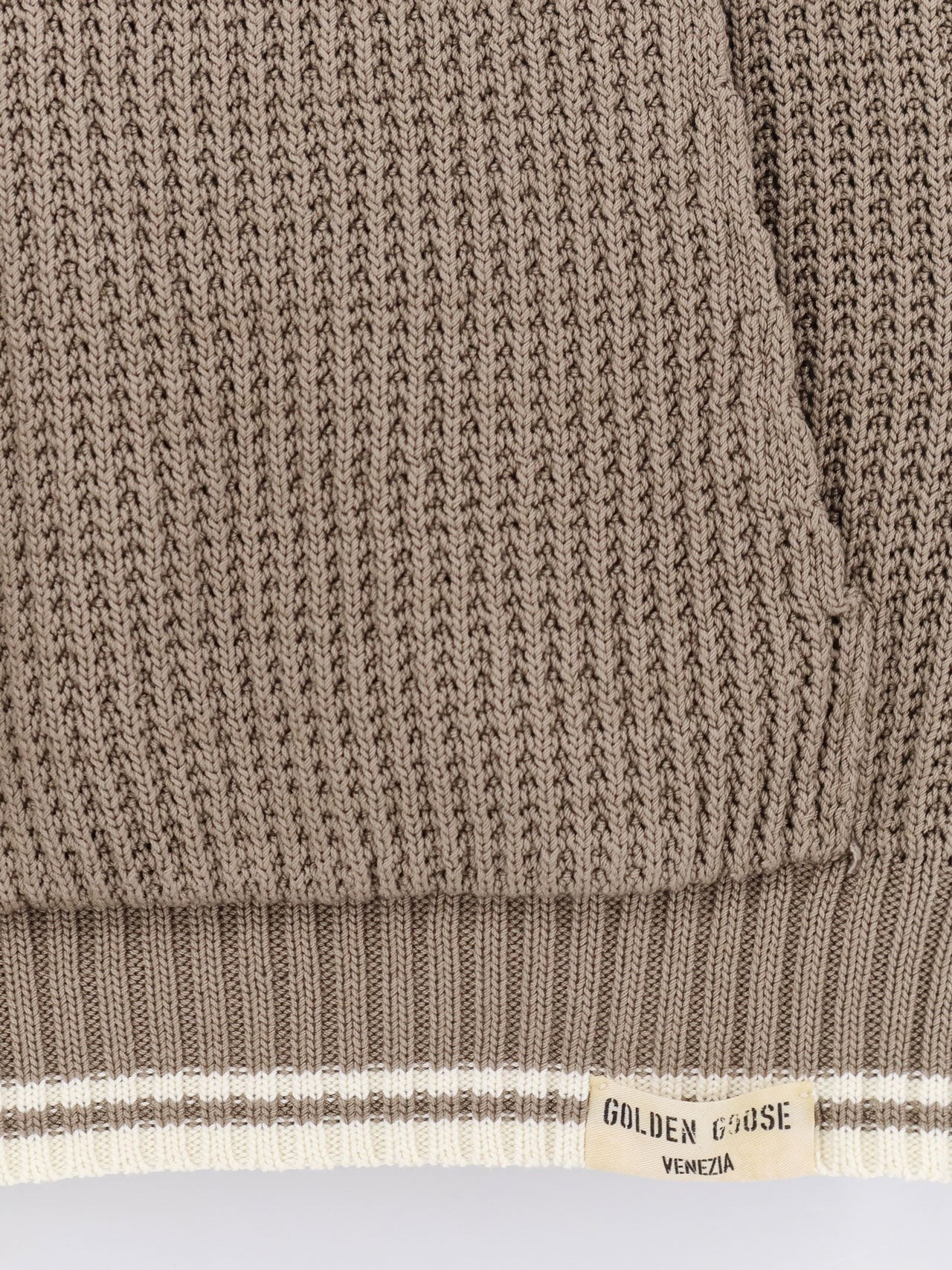 Golden Goose Deluxe Brand - Man - Beige - Knit Sweater