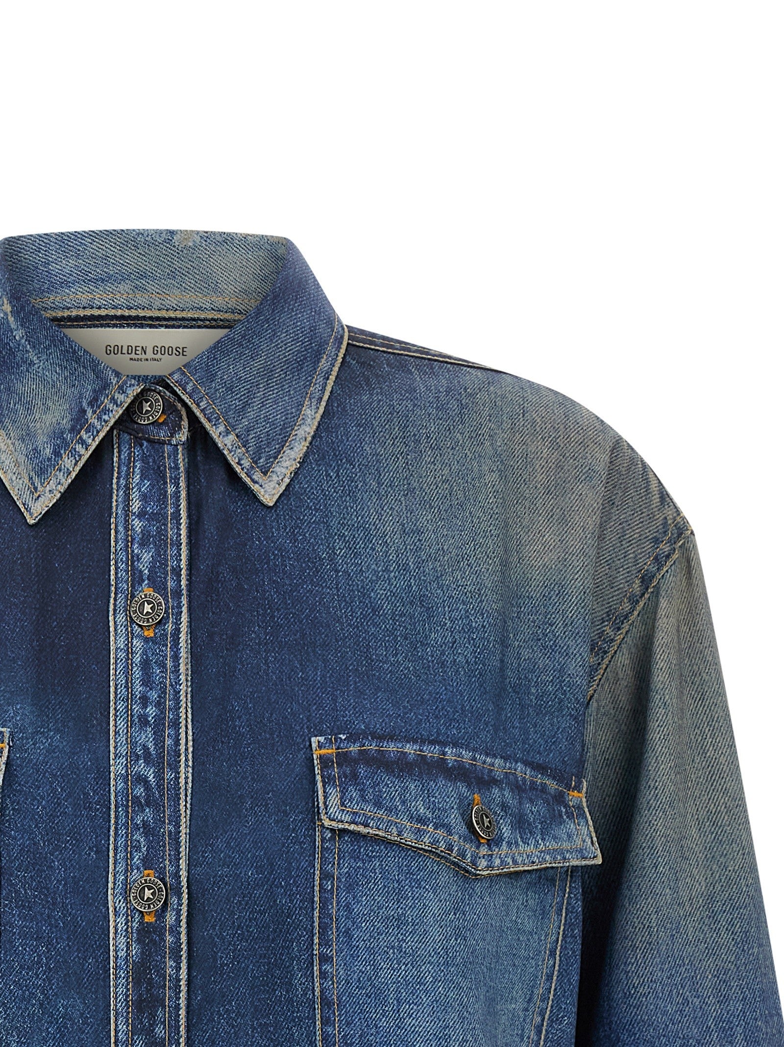 Golden Goose - nan - Blue - Shirt