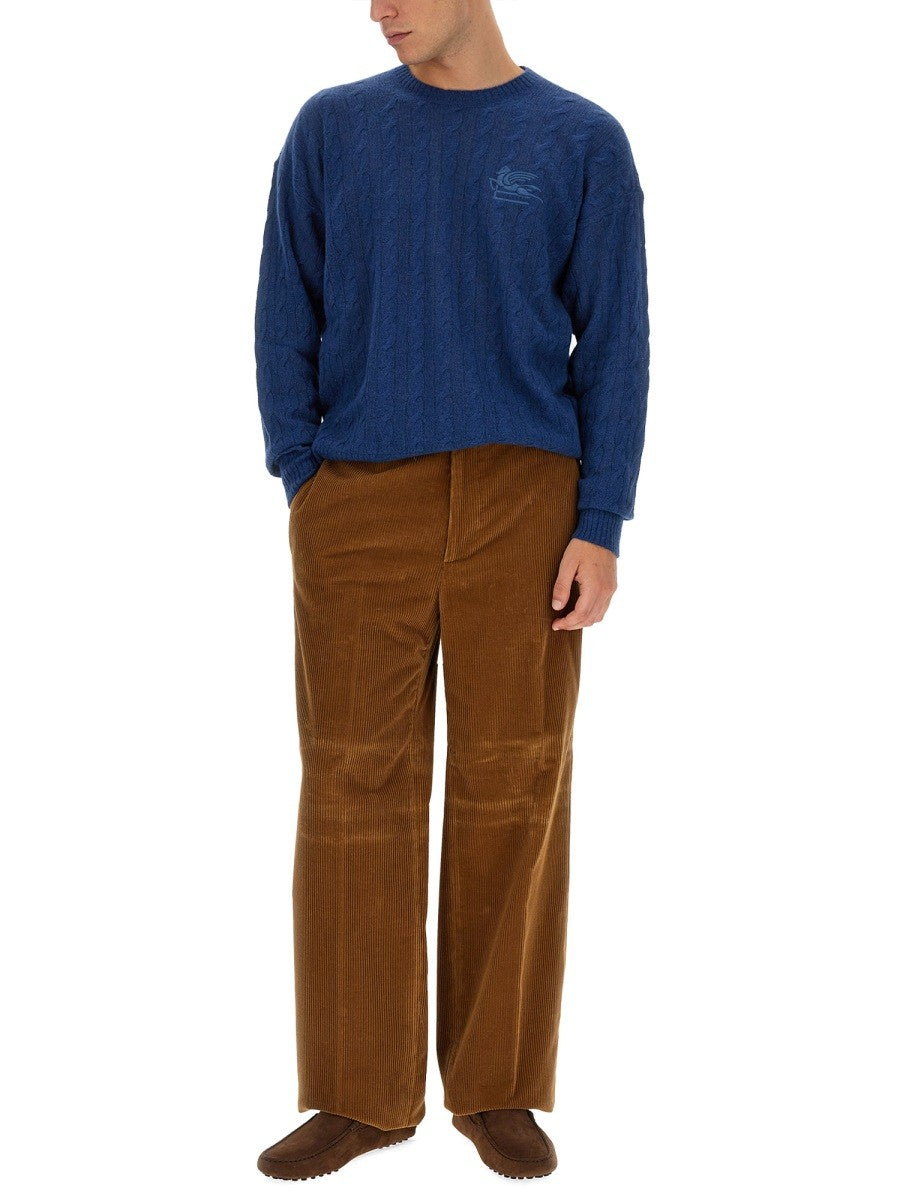 Etro - Man - Blue - Sweater