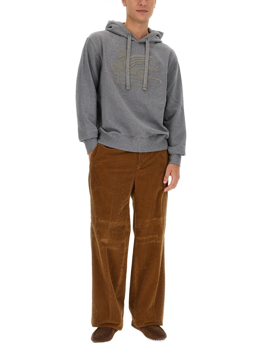 Etro - Man - Grey - Sweatshirt