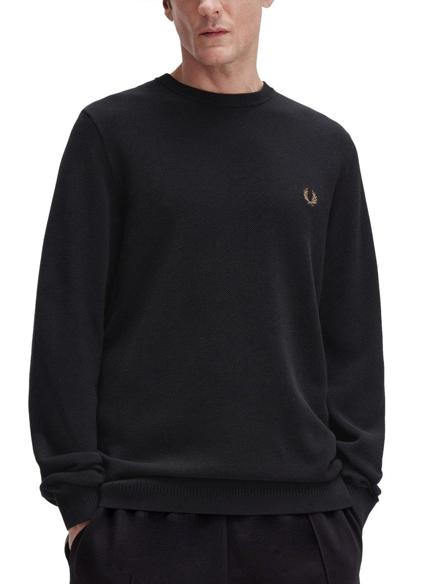 FRED PERRY - Man - Black - Sweater