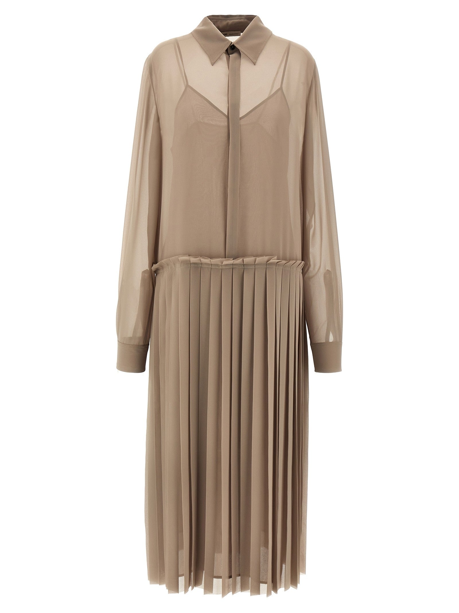 AMI PARIS - nan - Beige - Dress