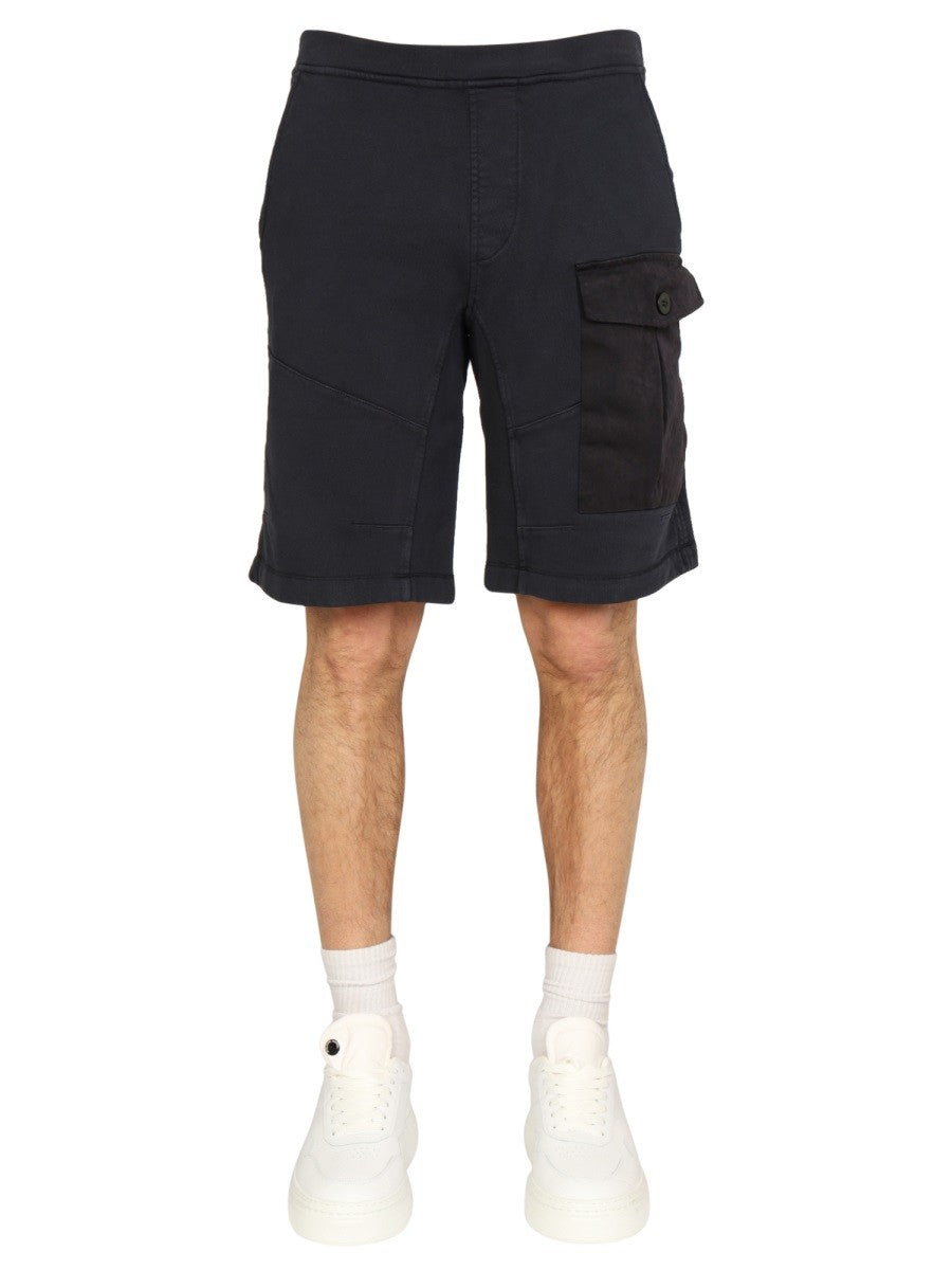 TEN C - Man - Blue - Shorts